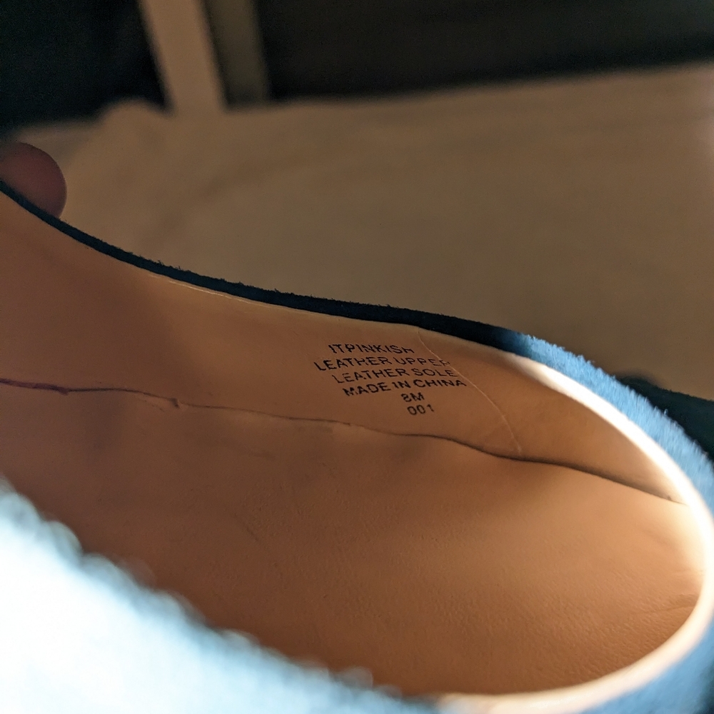 4" teal green platform pumps - Picture 6 of 7